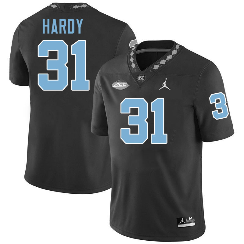 Will Hardy UNC Jerseys,North Carolina Tar Heels #31 Will Hardy Football Jerseys-Black